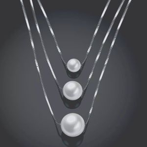 Pearl Three Layered Necklace